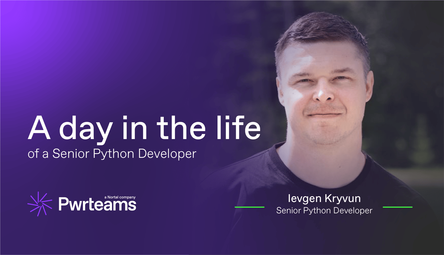 A day in the life of a Senior Python Developer