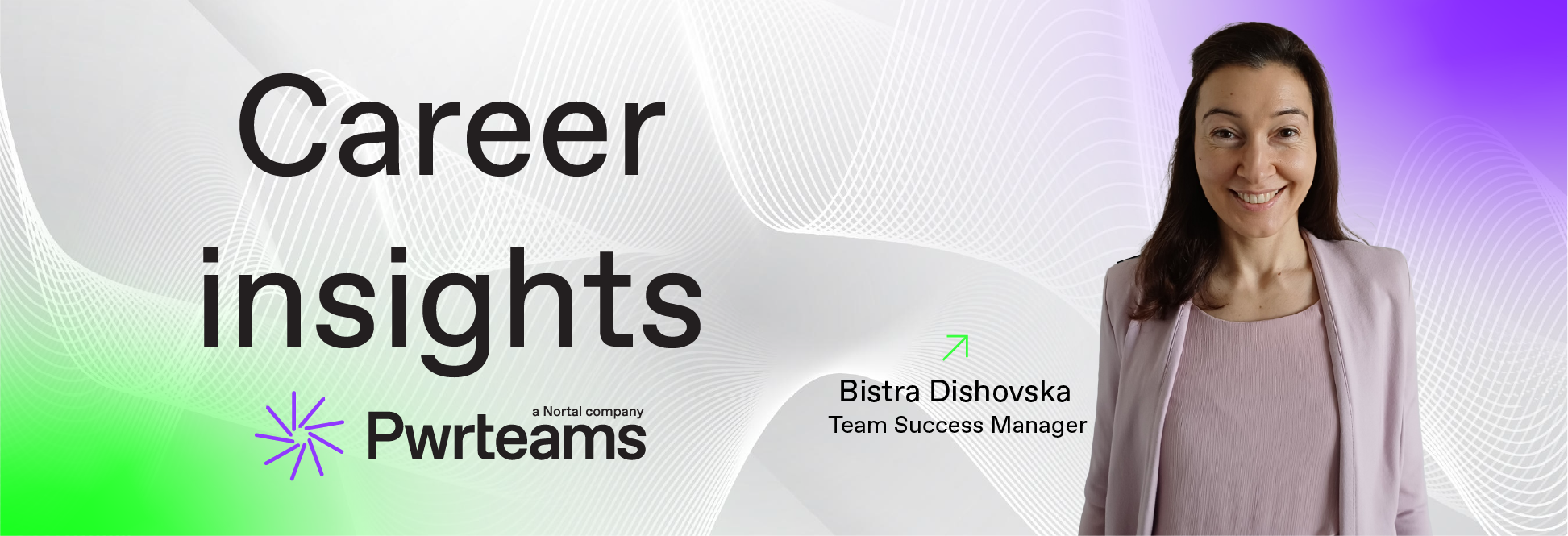 Picture of Bistra Dishovska, Team Success Manager at Pwrteams Bulgaria