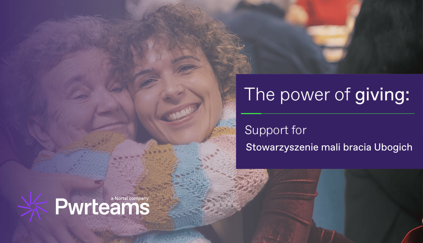 The power of giving: support for Stowarzyszenie mali bracia Ubogich