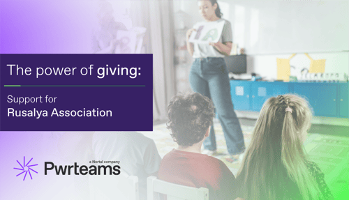 The power of giving: support for Rusalya Association