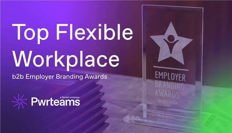 Pwrteams recognised as а Top Flexible Workplace