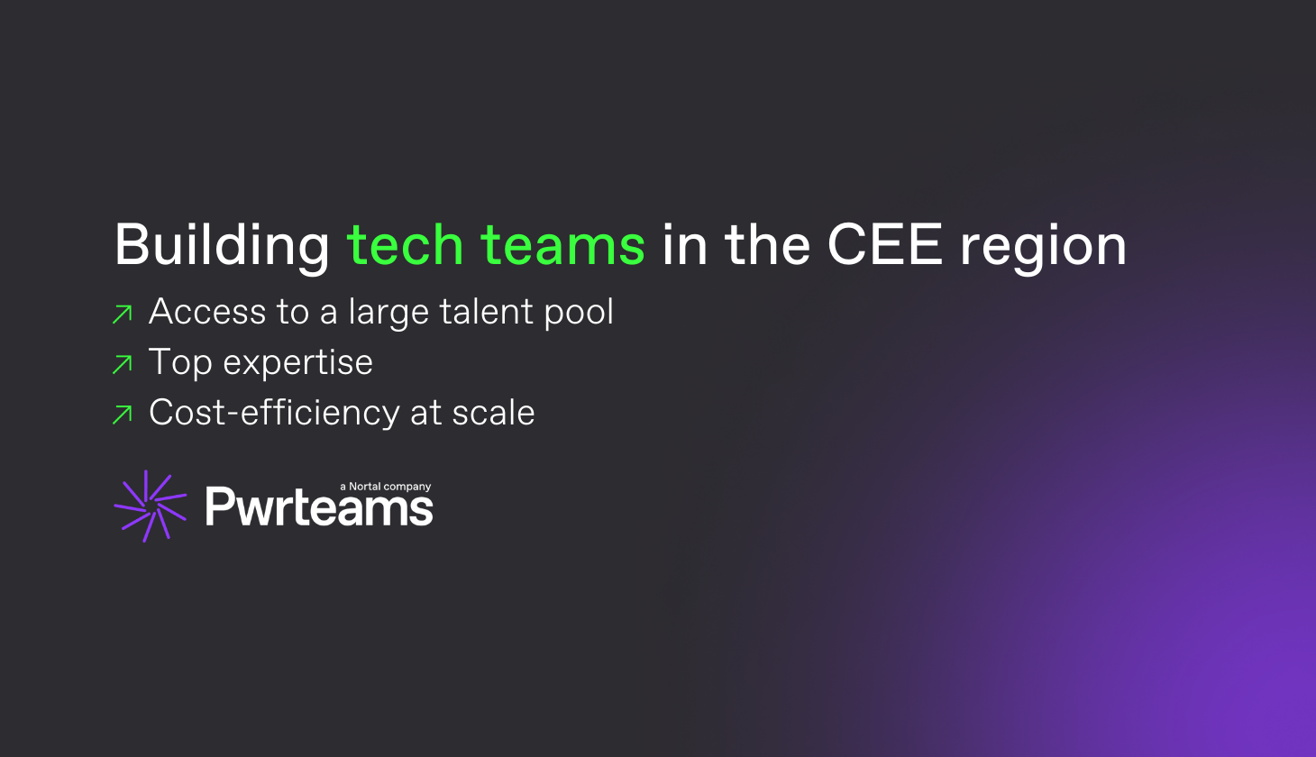 Building tech teams in the CEE region